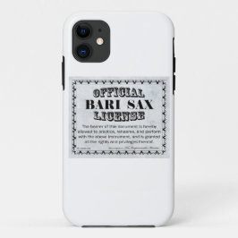 Capa Para iPhone Da Case-Mate Licença de Bari Sax