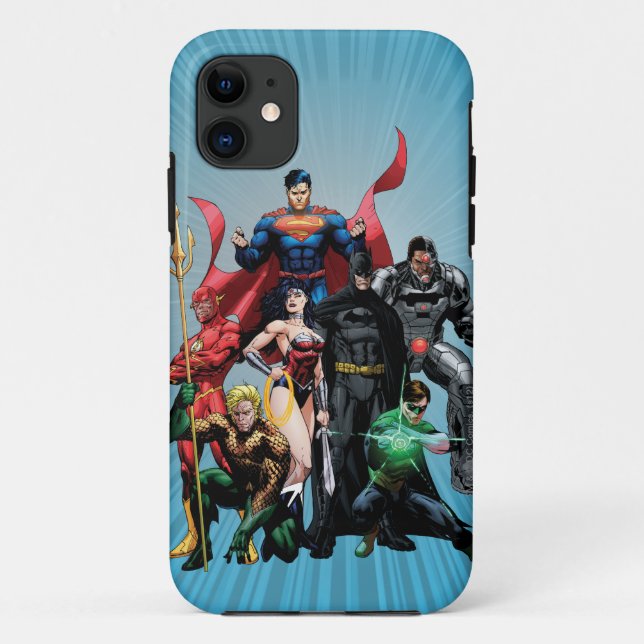 Capa Para iPhone Da Case-Mate Liga da Justiça - Grupo 2 (Verso)
