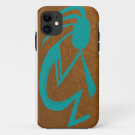 Capa Para iPhone Da Case-Mate Linda pintura Teal Kokopelli