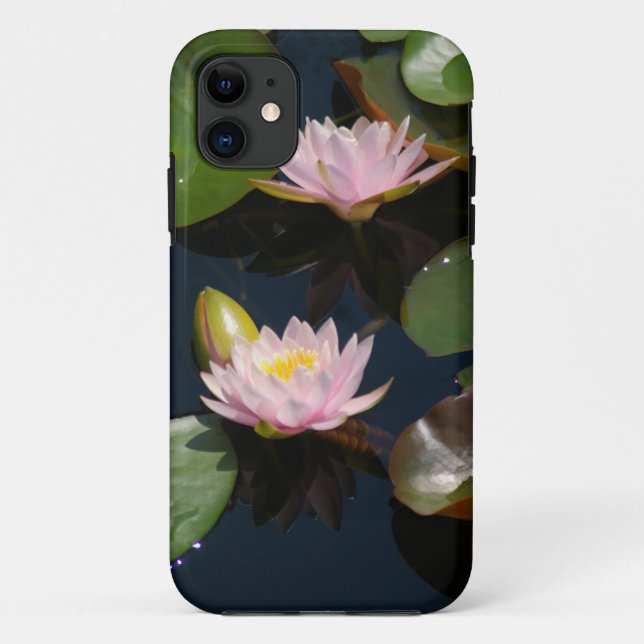 Capa Para iPhone Da Case-Mate Lírios de Água Rosa (Verso)