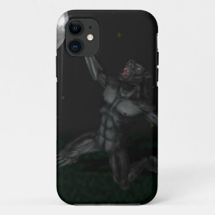 Capa Para iPhone Da Case-Mate Lobisomem Lycan Howling e Bay Na Lua
