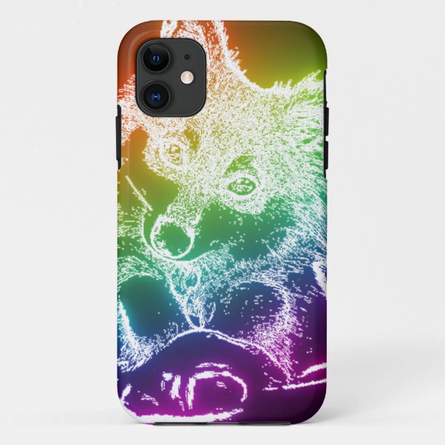 Capa Para iPhone Da Case-Mate Lobo Cub (Verso)