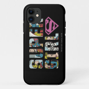 Capa Para iPhone Da Case-Mate Logotipo de banda desenhada da Supergirl