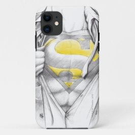 Capa Para iPhone Da Case-Mate Logotipo Sketch Chest Superman