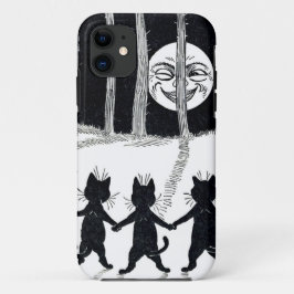 Capa Para iPhone Da Case-Mate Lua cheia e gatos, Louis Wain