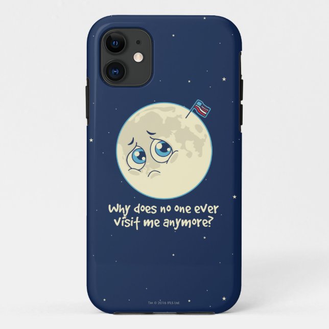 Capa Para iPhone Da Case-Mate Lua triste (Verso)