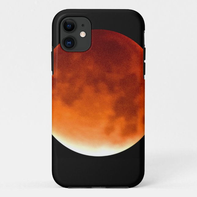 Capa Para iPhone Da Case-Mate Lua Vermelha Ascendente (Verso)