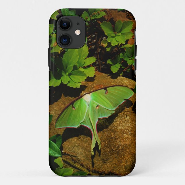 Capa Para iPhone Da Case-Mate Luna verde-gigante (Verso)