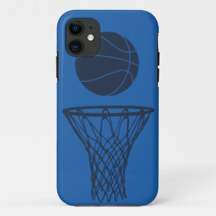Capa Para iPhone Da Case-Mate luz azul independente da silhueta do basquetebol