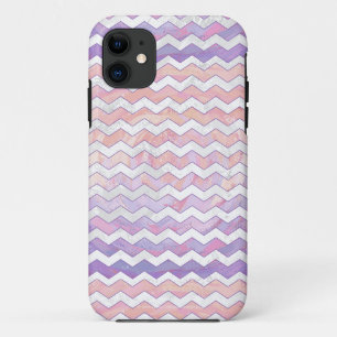 Capa Para iPhone Da Case-Mate Luz - teste padrão de ziguezague cor-de-rosa