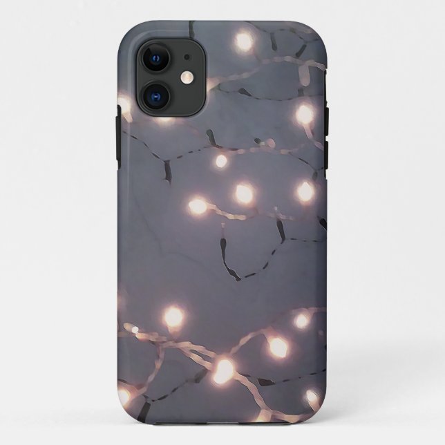 Capa Para iPhone Da Case-Mate Luzes Brancas (Verso)