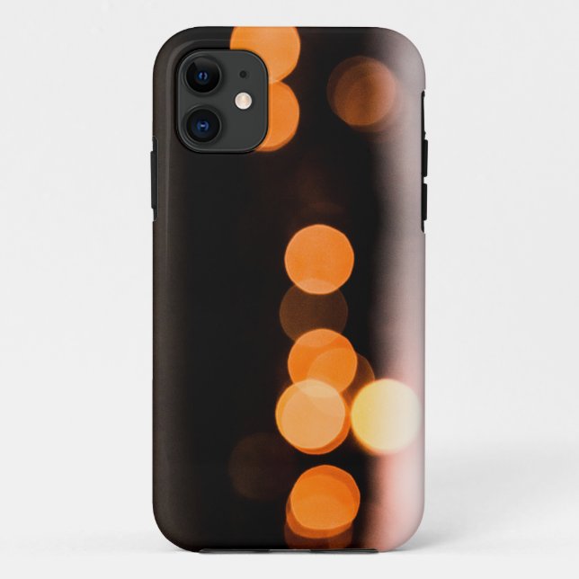 Capa Para iPhone Da Case-Mate luzes na noite (Verso)