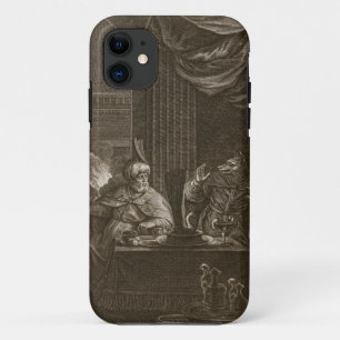 Capa Para iPhone Da Case-Mate Lycaon metamorfoseou em um lobo, 1731 (a gravura)