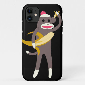 Capa Para iPhone Da Case-Mate Macaco da peúga com espadas da banana