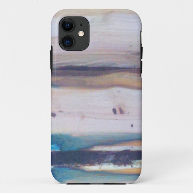 Capa Para iPhone Da Case-Mate madeira rachada do bordo (Verso)