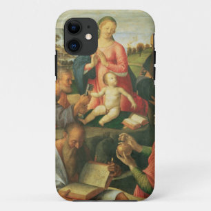 Capa Para iPhone Da Case-Mate Madonna e criança com SS. Peter, Jerome e Mary