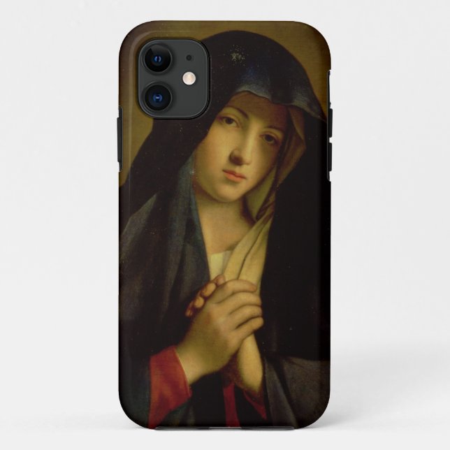 Capa Para iPhone Da Case-Mate Madonna na amargura (óleo em canvas) (Verso)