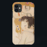 Capa Para iPhone Da Case-Mate Mãe e criança de Gustavo Klimt<br><div class="desc">Mãe e criança de Gustavo Klimt.</div>