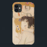 Capa Para iPhone Da Case-Mate Mãe e criança de Gustavo Klimt<br><div class="desc">Mãe e criança de Gustavo Klimt.</div>