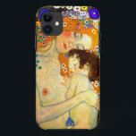 Capa Para iPhone Da Case-Mate Mãe e criança pela arte Nouveau de Gustavo Klimt<br><div class="desc">Mãe e criança - detalhe das três idades da mulher,  de uma pintura popular pelo symbolist austríaco & do artista Gustavo Klimt do nouveau da arte desde 1905.  Casos 5/5s do iPhone das belas artes.</div>