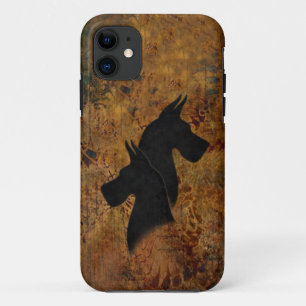 Capa Para iPhone Da Case-Mate Mal lá IPhone 5 com grandes dinamarqueses