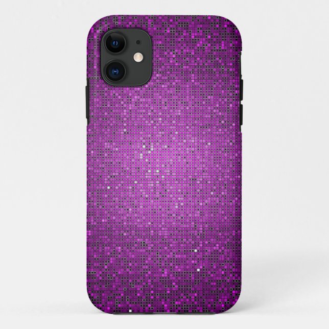 Capa Para iPhone Da Case-Mate Mala iPhone 5 com Sequência de Largura Roxa (Verso)
