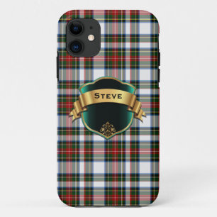 Capa Para iPhone Da Case-Mate Maleta de Xadrez de vestir Clássico Stewart iPhone