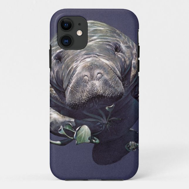 Capa Para iPhone Da Case-Mate Manatee Underwater World (Verso)