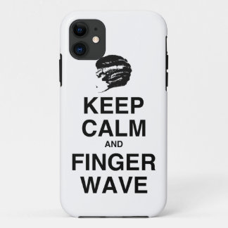 CAPA PARA iPhone DA Case-Mate MANTENHA A CALMA E A ONDA DE DEDO!