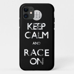 Capa Para iPhone Da Case-Mate mantenha a calma e a raça sobre