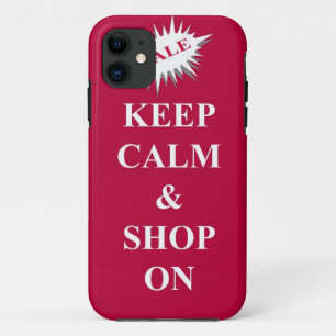 Capa Para iPhone Da Case-Mate mantenha a calma e compre