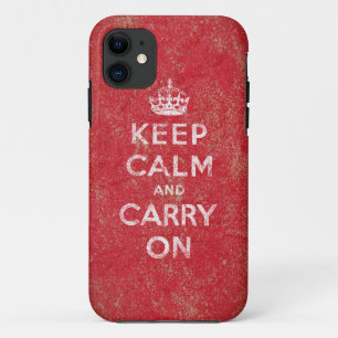 Capa Para iPhone Da Case-Mate Mantenha a calma e continue