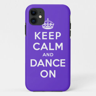 Capa Para iPhone Da Case-Mate Mantenha a calma e dance sobre
