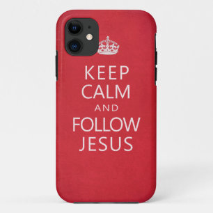 Capa Para iPhone Da Case-Mate Mantenha a calma e siga Jesus como espírito