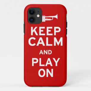 Capa Para iPhone Da Case-Mate Mantenha Calmo Trumpet