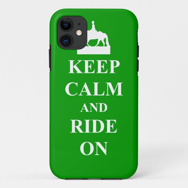 Capa Para iPhone Da Case-Mate Manter calma e andar (Verso)