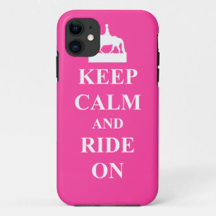 Capa Para iPhone Da Case-Mate Manter calma e andar (rosa)
