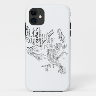 Capa Para iPhone Da Case-Mate Mapa da comida de Europa