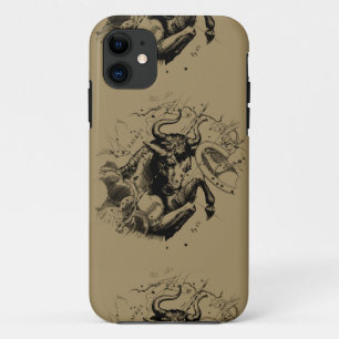 Capa Para iPhone Da Case-Mate Mapa da constelação do Taurus por Hevelius cerca
