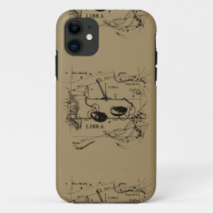 Capa Para iPhone Da Case-Mate Mapa de Constelação de Libra Hevelius cerca de 169
