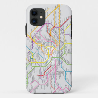 Capa Para iPhone Da Case-Mate Mapa do Metrô de Paris - Capa de iPhone 5