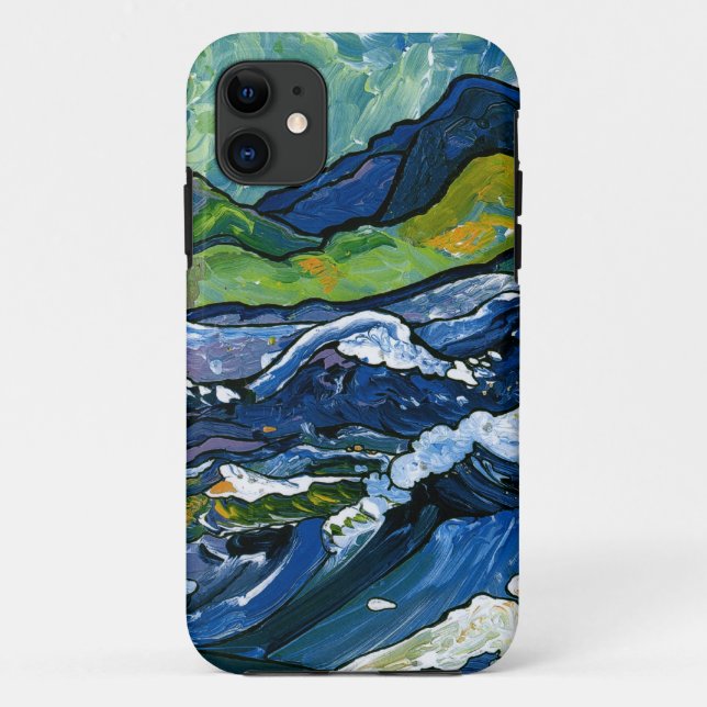 Capa Para iPhone Da Case-Mate Mar tormentoso (Verso)