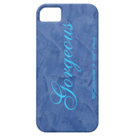Capa Para iPhone Da Case-Mate Marble Gorgeous Azul