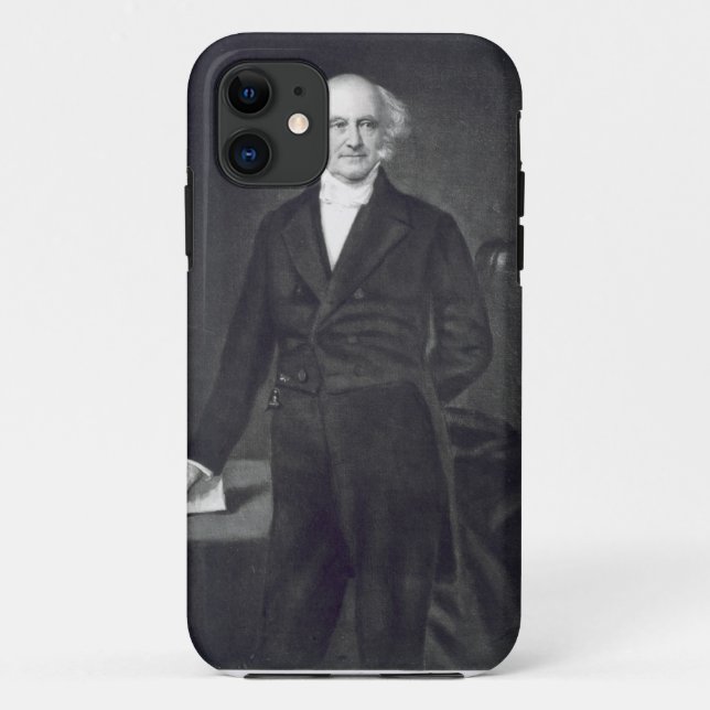Capa Para iPhone Da Case-Mate Martin Van Buren, 8o presidente do Stat unido (Verso)