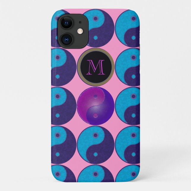 Capa Para iPhone Da Case-Mate meditação inicial de yin-Yang do zen (Verso)