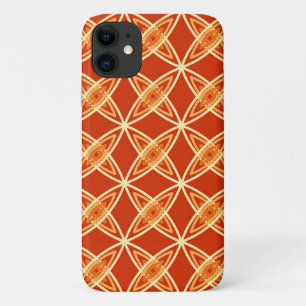 Capa Para iPhone Da Case-Mate Meio século Atômica moderno - tangerina laranja