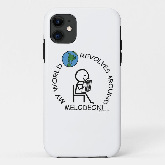 Capa Para iPhone Da Case-Mate Melodeon - O Mundo Revola-se (Verso)