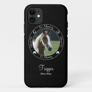 Capa Para iPhone Da Case-Mate Memorial - Perda de Cavalo - Foto/Nome Personaliza