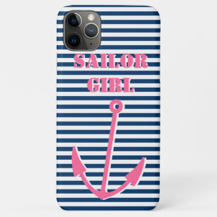 Capa Para iPhone Da Case-Mate Menina cor-de-rosa do marinheiro do caso   do