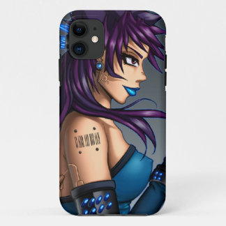 Capa Para iPhone Da Case-Mate Menina do Anime da ficção científica